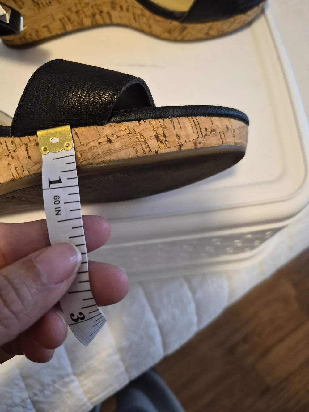 Marc Fisher chic wedge